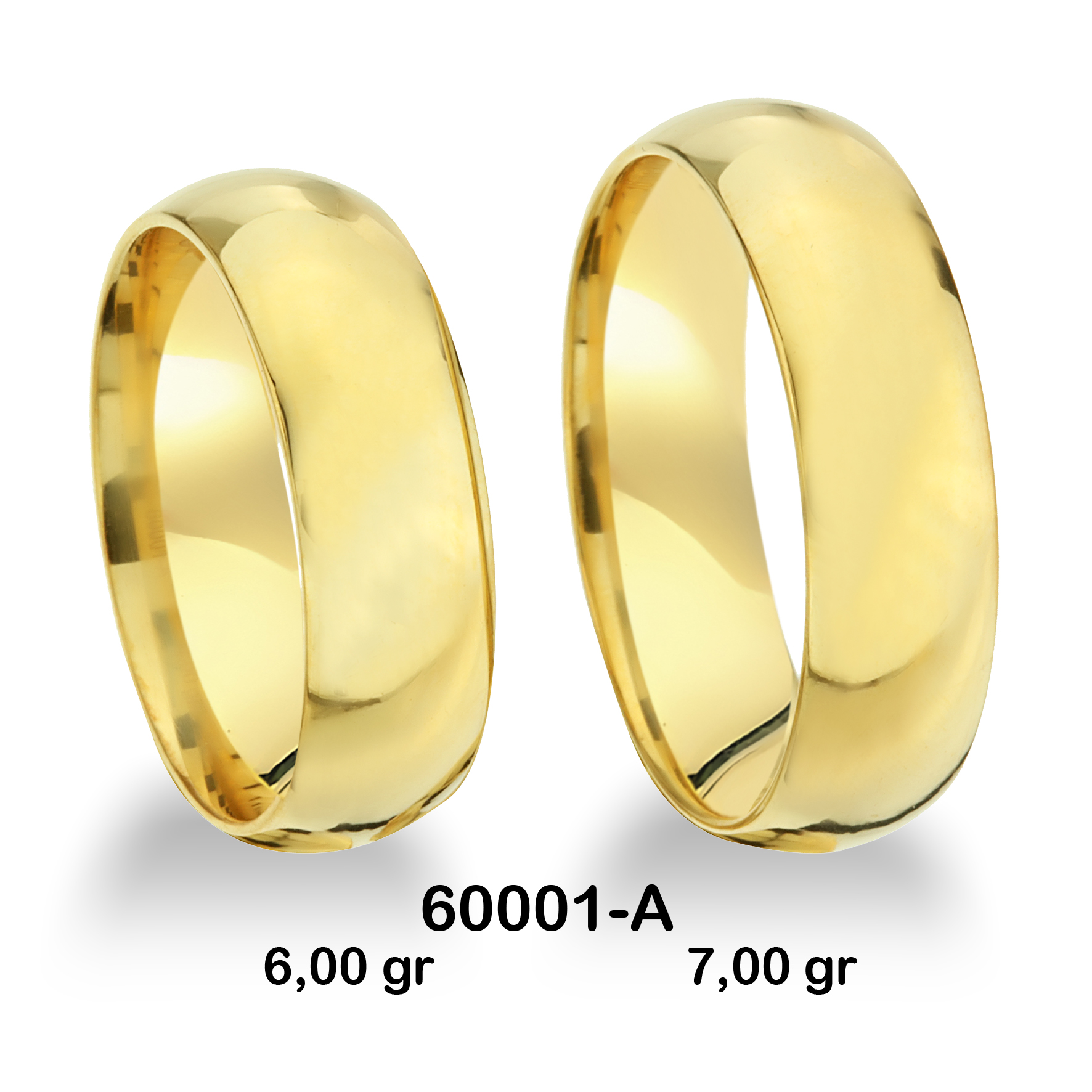 Sarı Alyans Modeli-60001-A